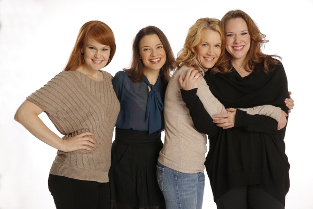 Kate Baldwin, Jenn Gambatese, Erin Dilly, Emily Skinner at 