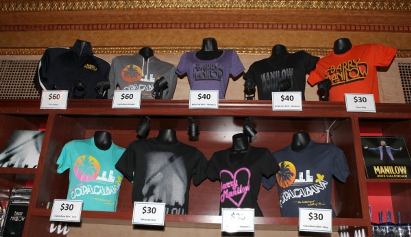 Photo Coverage: Inside the Merchandise Booth at MANILOW ON BROADWAY Photo Coverage: Inside the Merchandise Booth at MANILOW ON BROADWAY Image