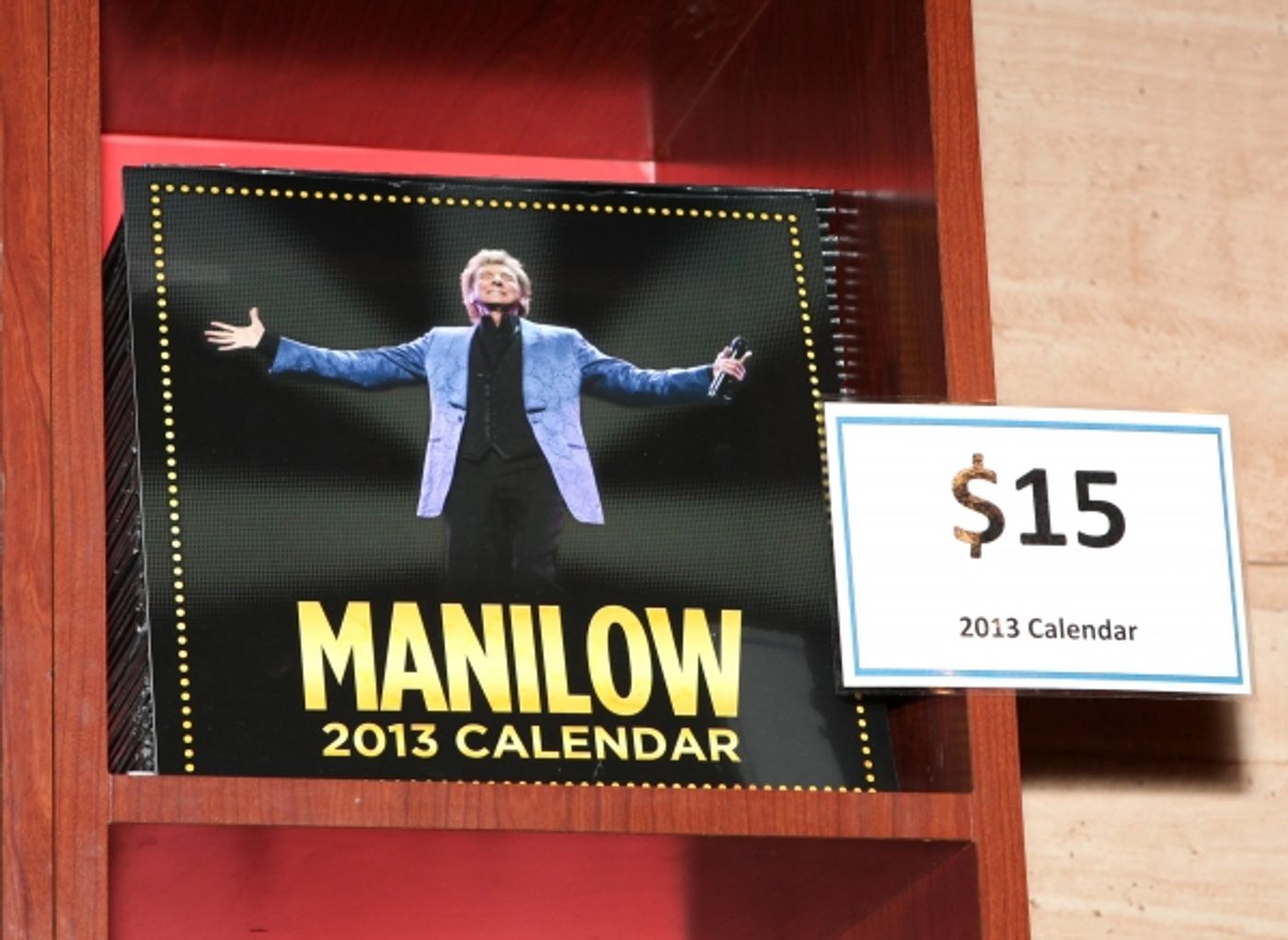 Photo Coverage: Inside the Merchandise Booth at MANILOW ON BROADWAY Photo Coverage: Inside the Merchandise Booth at MANILOW ON BROADWAY Image