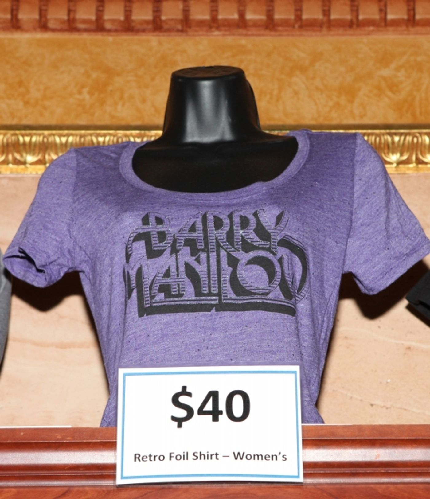 Photo Coverage: Inside the Merchandise Booth at MANILOW ON BROADWAY Photo Coverage: Inside the Merchandise Booth at MANILOW ON BROADWAY Image