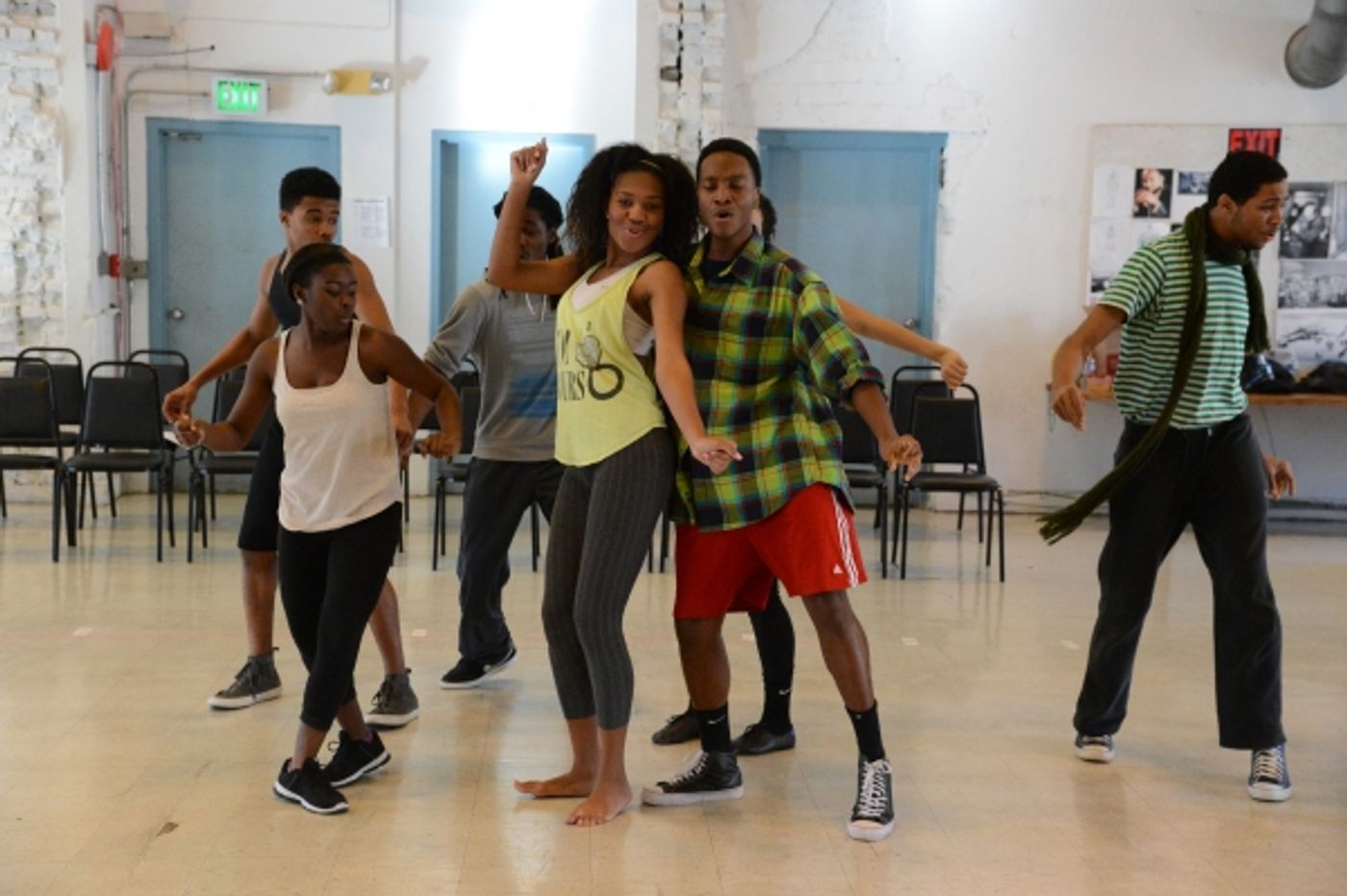 Photo Flash: Sneak Peek at Marissa Perry, Nick Adams, and More in Rehearsals with HAIRSPRAY in Concert  Image
