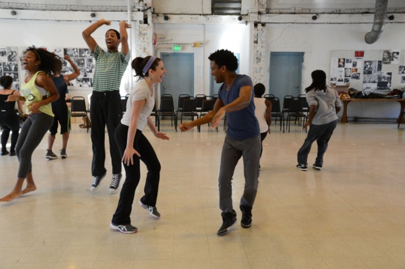 Photo Flash: Sneak Peek at Marissa Perry, Nick Adams, and More in Rehearsals with HAIRSPRAY in Concert  Image