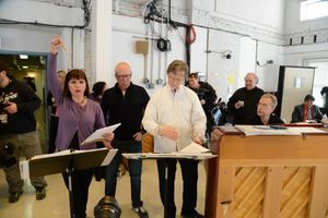 Jennifer Ladner (Choreographer), David Levy (Director), Jack Everly (Music Director)  Photo