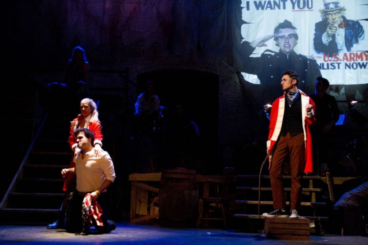 Allison Caw, Joe Sabatino, and Sam Nagel at 