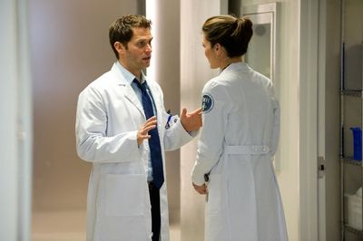 Steven Pasquale, Alana De La Garza Photo