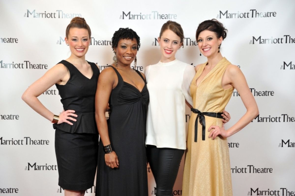 Lauren, Monique, Ellen and Melissa at 