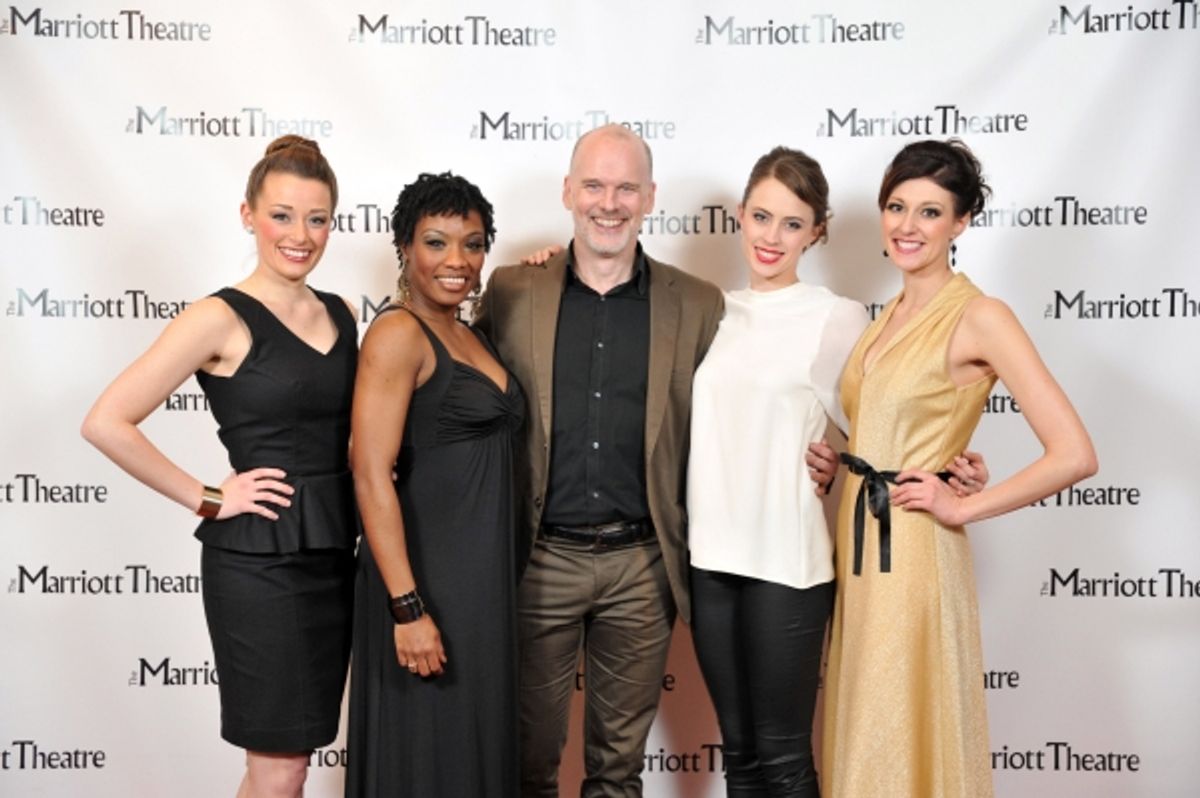 Lauren, Monique, Harrison, Ellen and Melissa at 