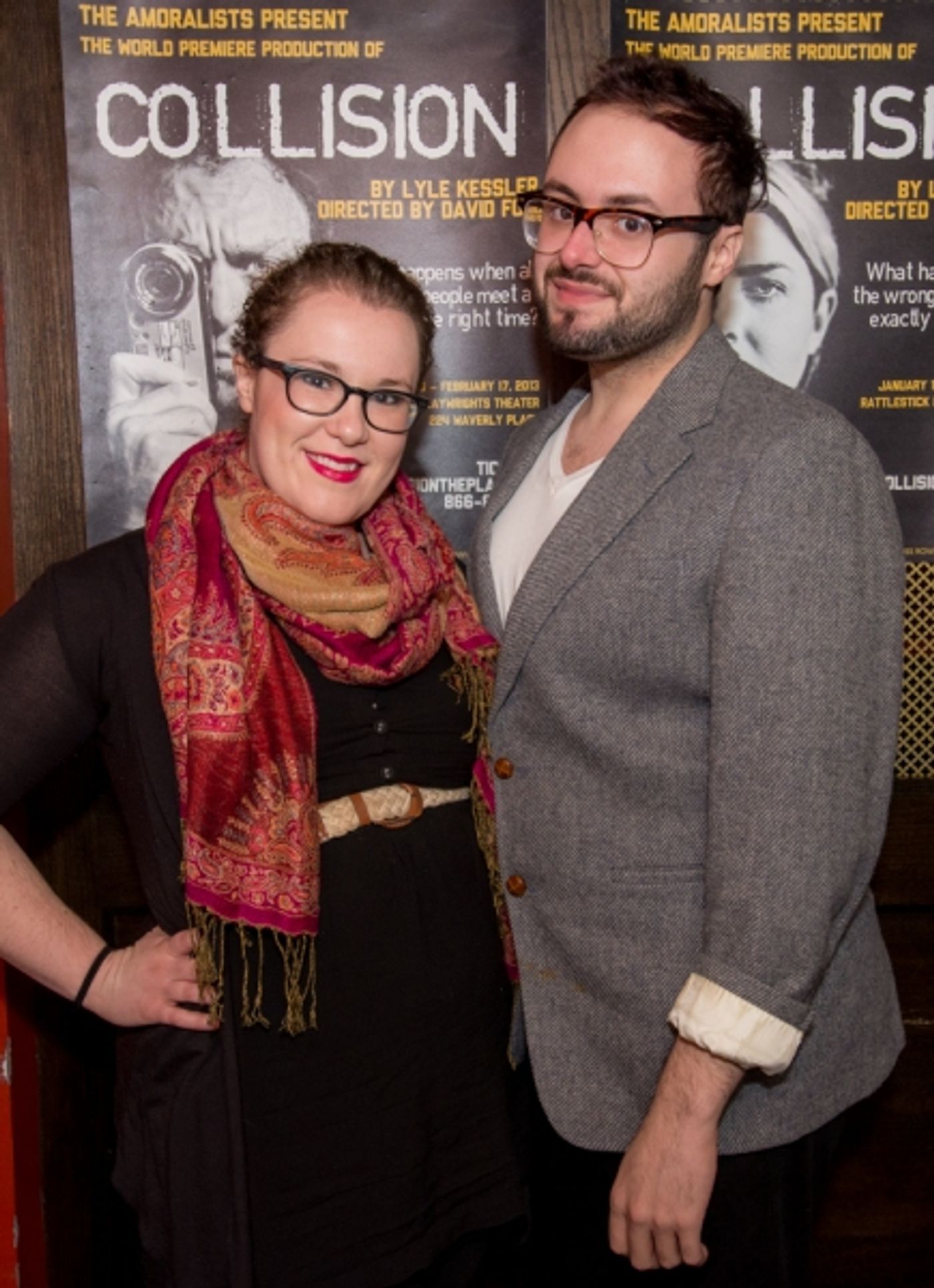 Photo Flash: The Amoralists' COLLISION Opens at Rattlestick Playwrights Theater  Image