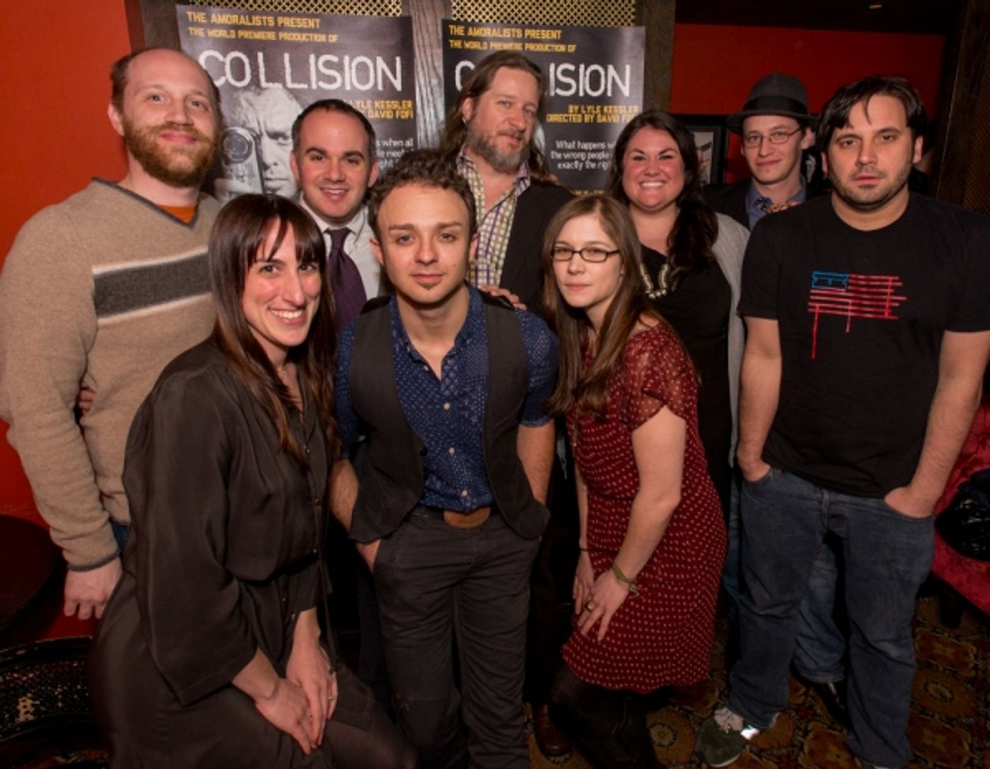 Photo Flash: The Amoralists' COLLISION Opens at Rattlestick Playwrights Theater  Image