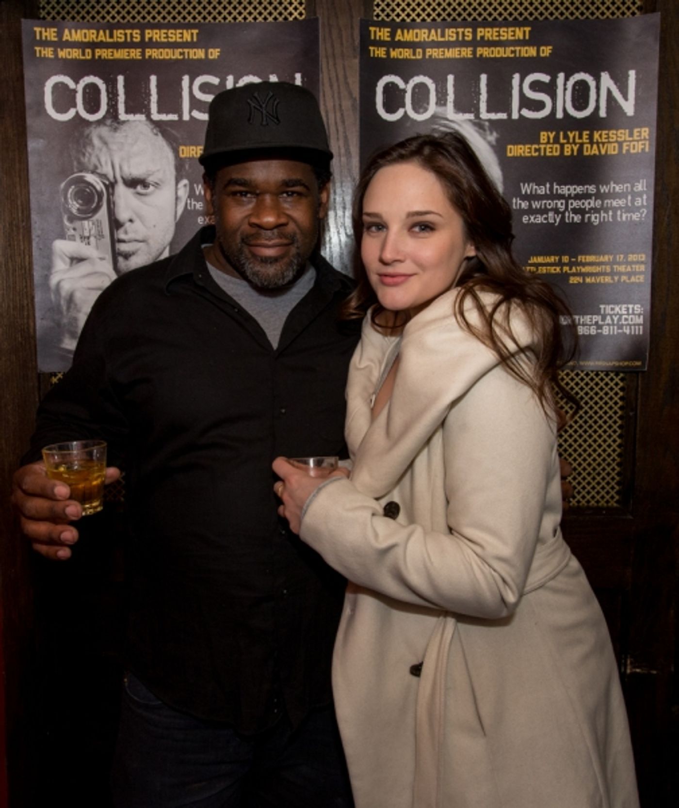 Photo Flash: The Amoralists' COLLISION Opens at Rattlestick Playwrights Theater  Image