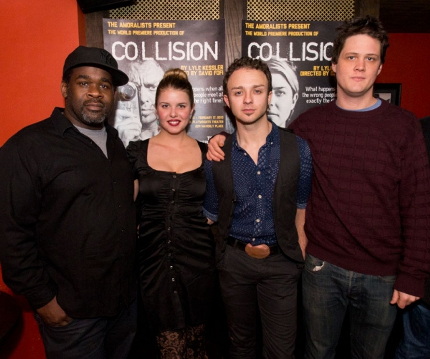 Photo Flash: The Amoralists' COLLISION Opens at Rattlestick Playwrights Theater  Image