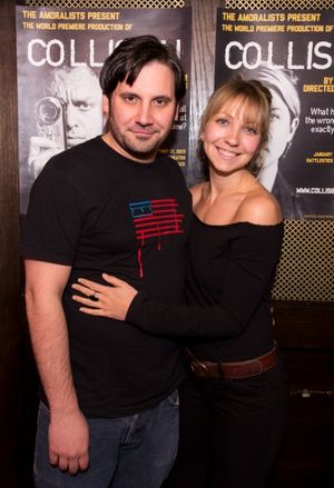 Derek Ahonen and Kelly Swindall @ BroadwayWorld Derek Ahonen and Kelly Swindall Photo