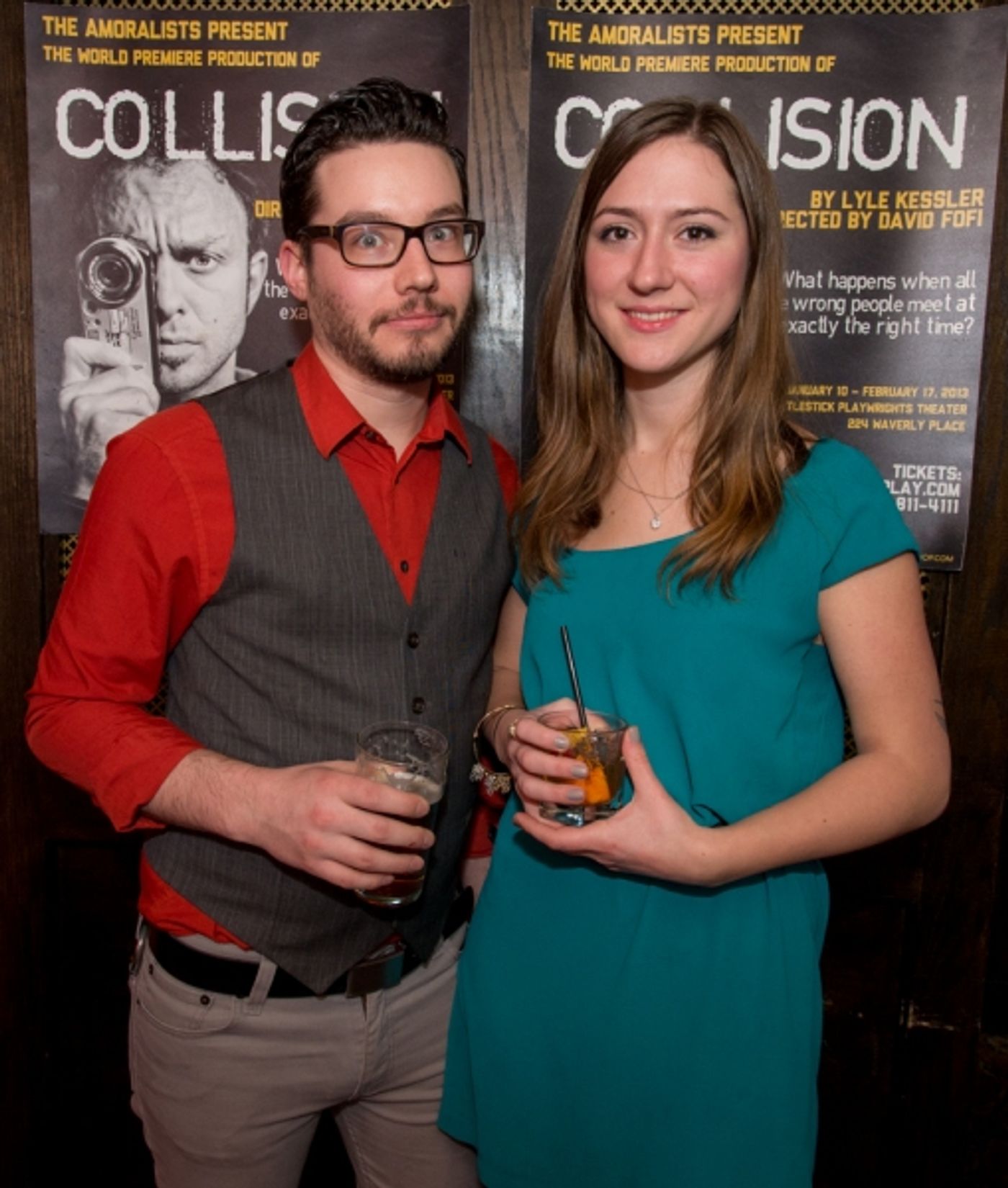 Photo Flash: The Amoralists' COLLISION Opens at Rattlestick Playwrights Theater  Image