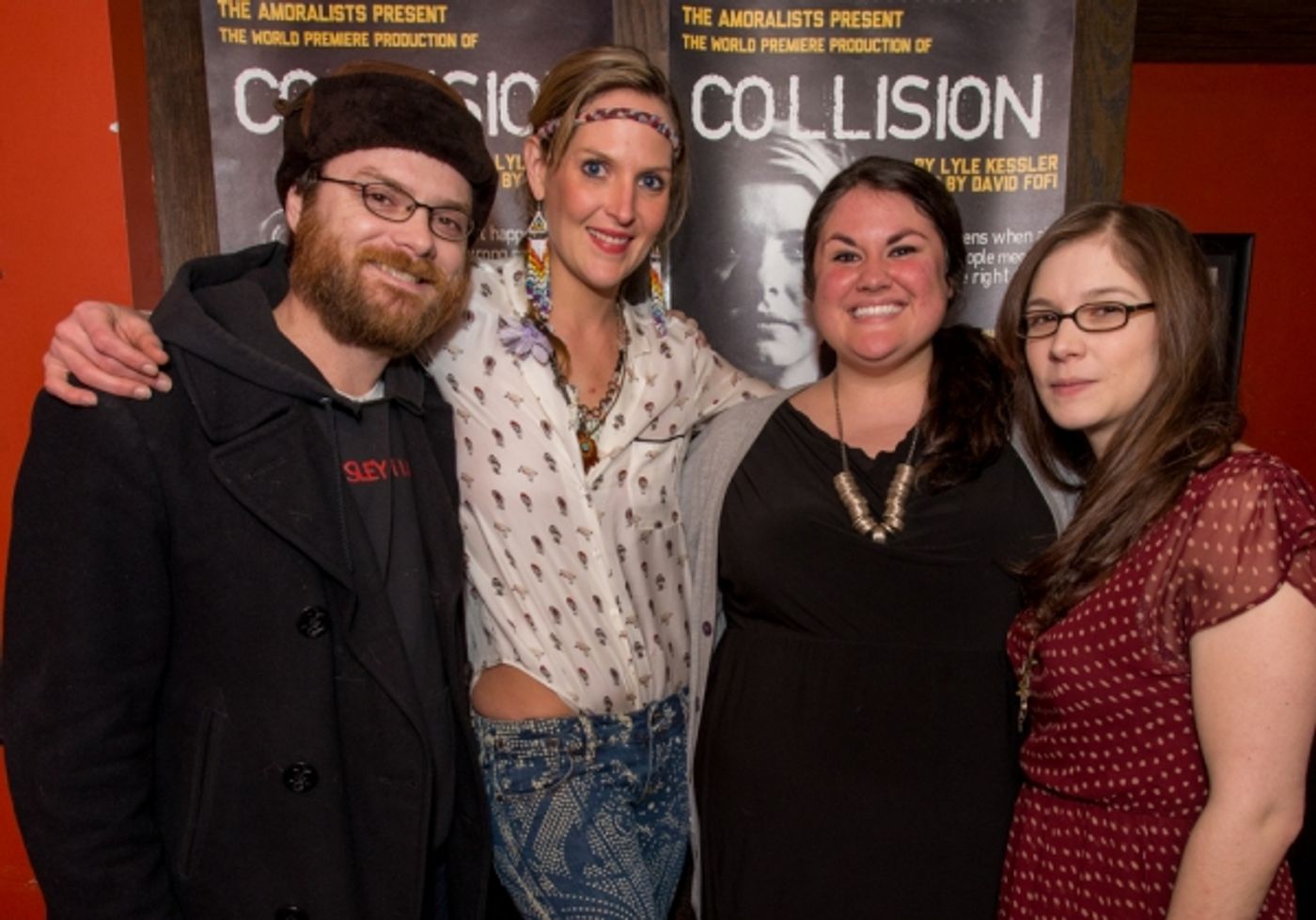 Photo Flash: The Amoralists' COLLISION Opens at Rattlestick Playwrights Theater  Image