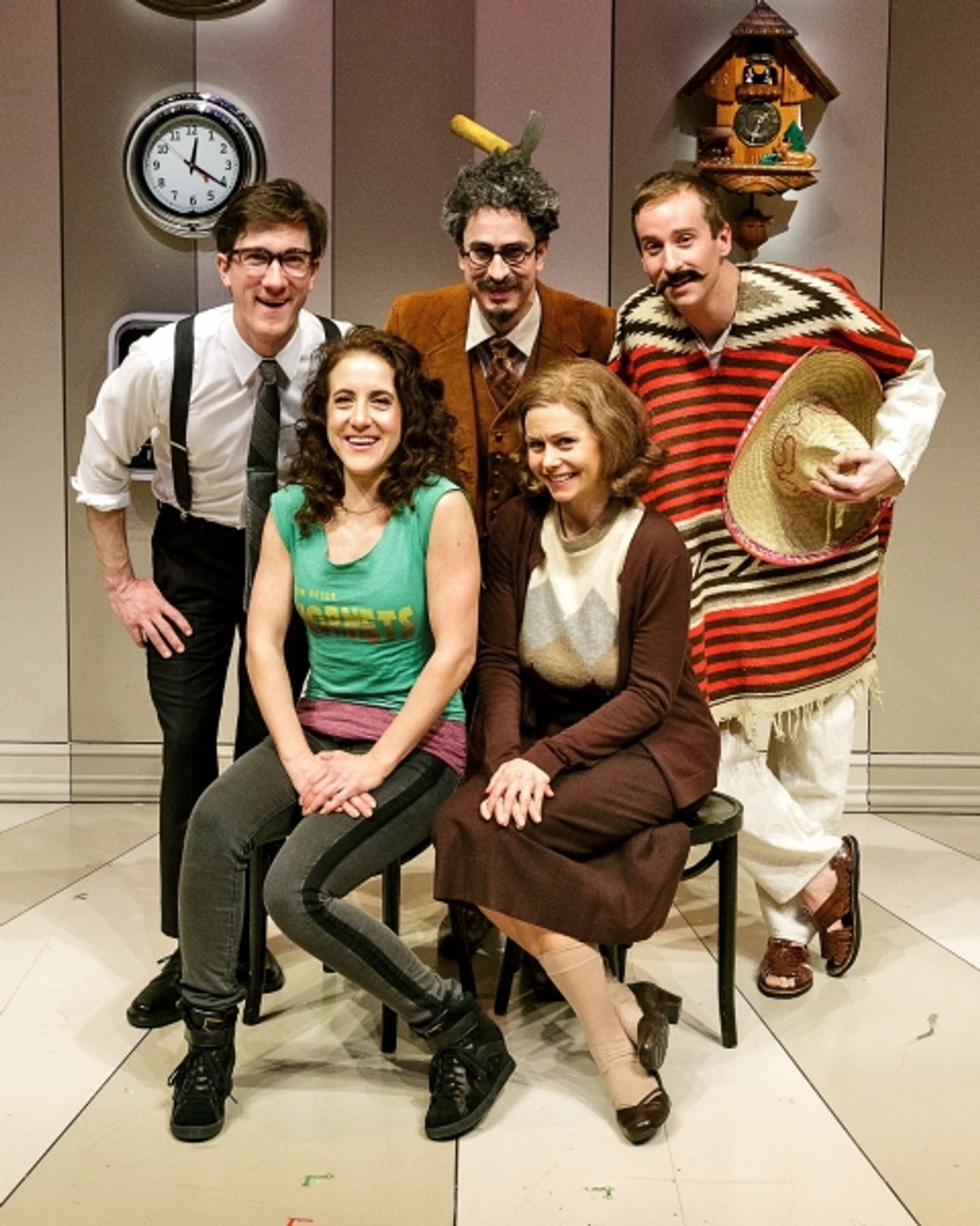 Photo Flash: First Look at Primary Stages' ALL IN THE TIMING at 59E59 Theaters Photo Flash: First Look at Primary Stages' ALL IN THE TIMING at 59E59 Theaters Image