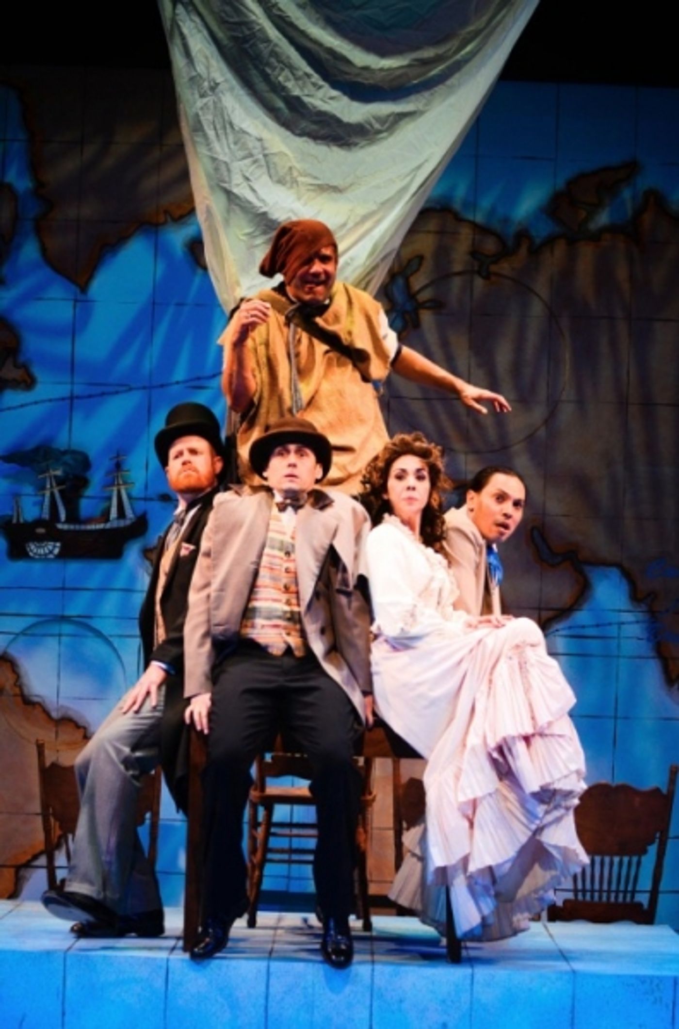 Photo Flash: First Look at International City Theatre's AROUND THE WORLD IN 80 DAYS  Image