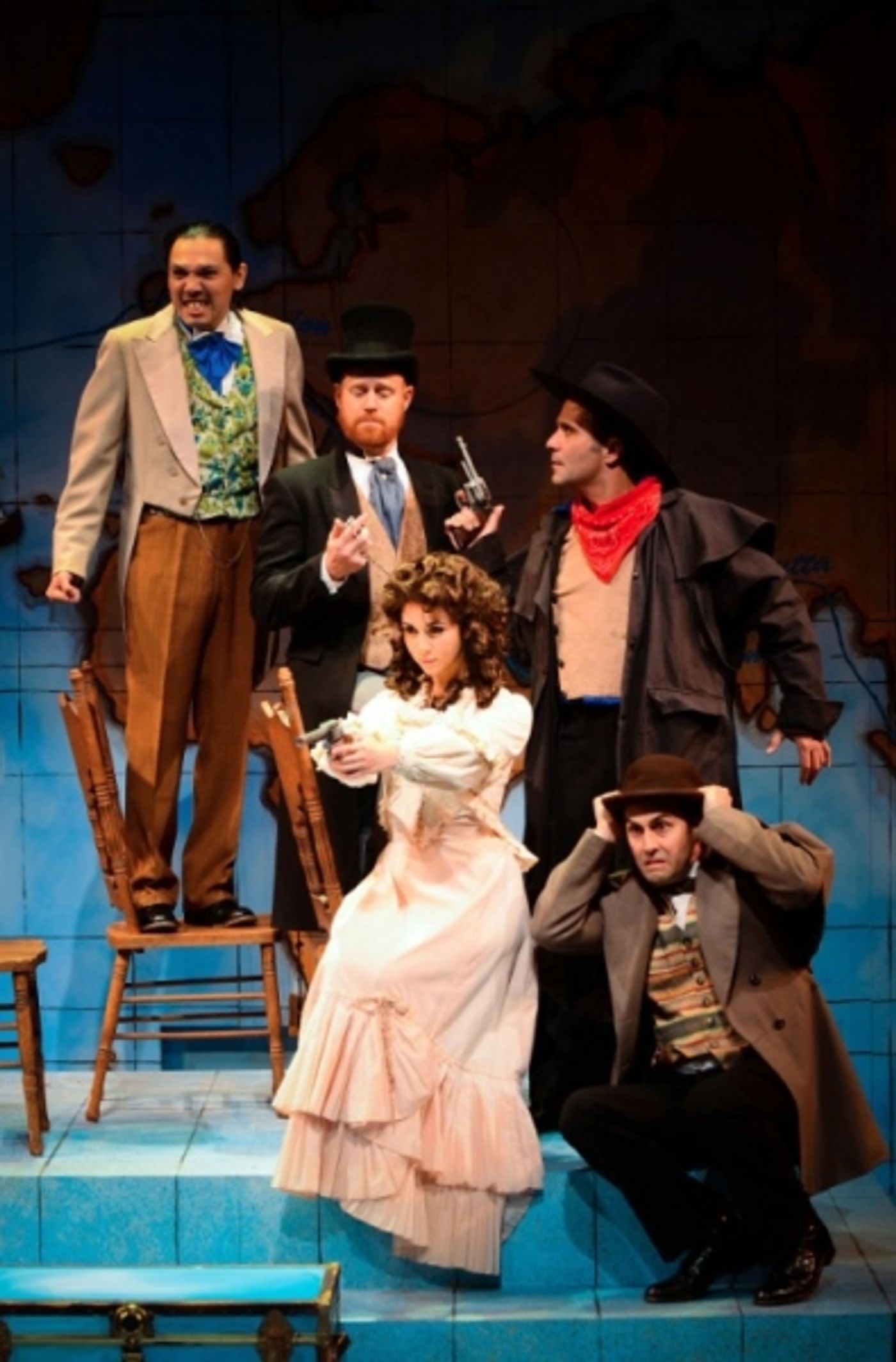 Photo Flash: First Look at International City Theatre's AROUND THE WORLD IN 80 DAYS  Image