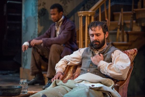 Derek Gaspar (Caleb), Sean Parris (John), Tim Edward Rhoze (Simon)  Photo