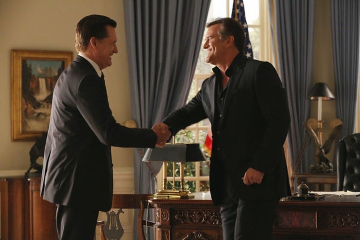Bill Pullman, Bruce Campbell at 