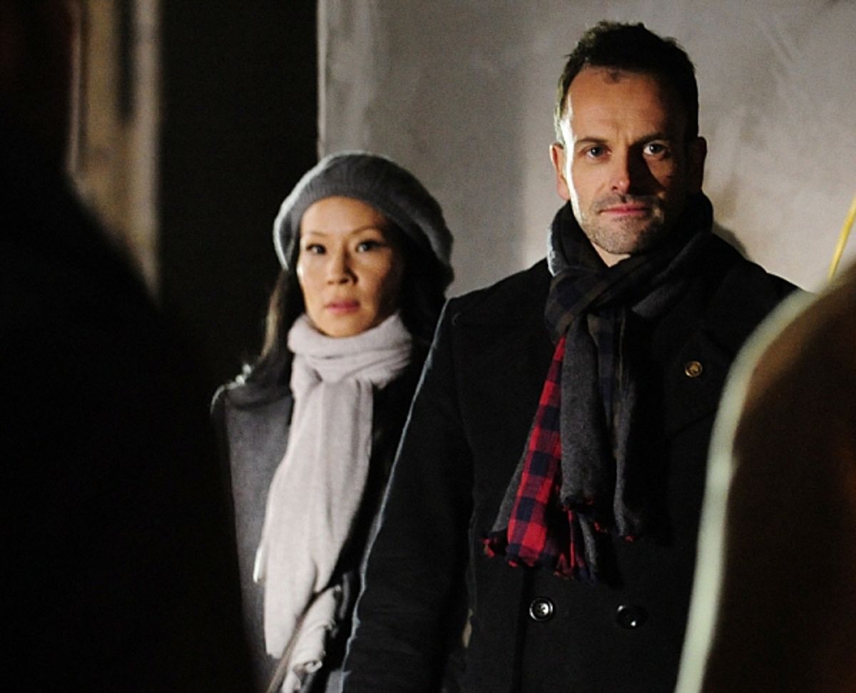 Lucy Liu, Jonny Lee Miller at 