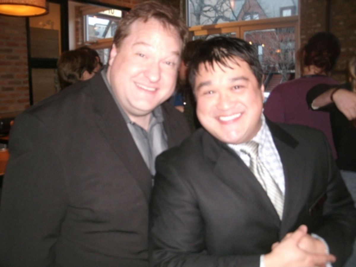 Walter Stearns and Eugene Dizon at 