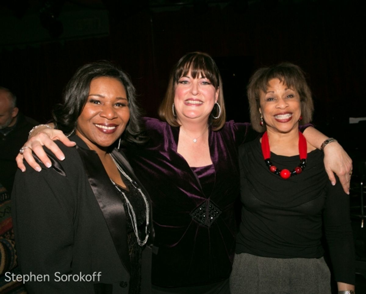 Terry Mccann, Ann Hampton Callaway, Alyce Claerbaut at 