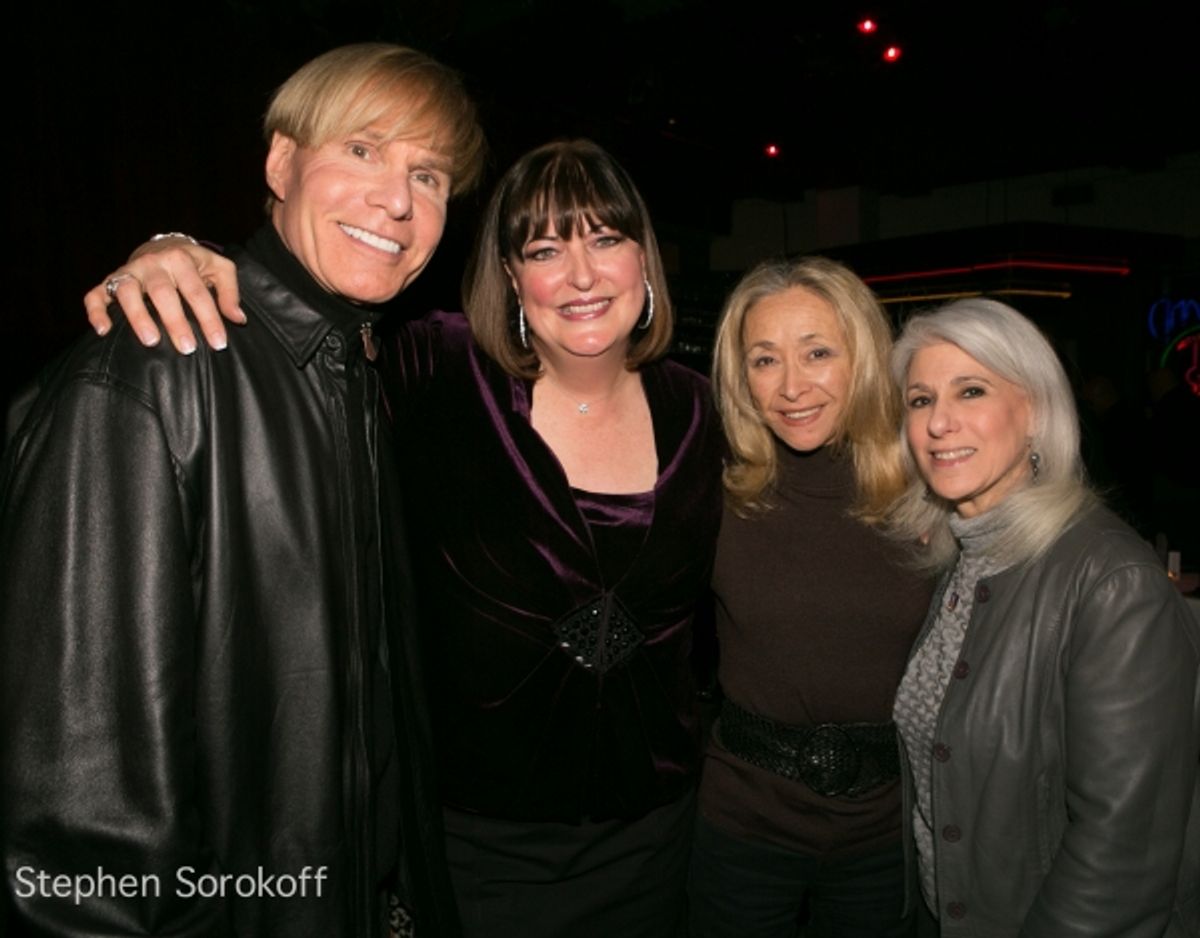 Chuck Steffan, Ann Hampton Callaway, Eda Sorokoff, Jamie deRoy at 