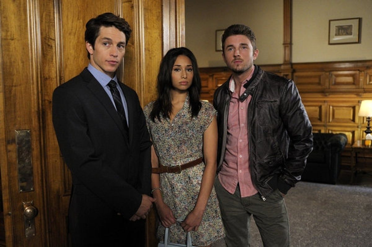 Bobby Campo, Meaghan Rath, John Bregar at 
