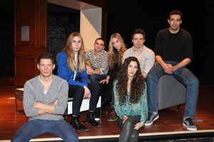Matt Lauria, Zosia Mamet, Evan Jonigkeit, Aleque Reid, David Hull, Lauren Culpepper & Kobi Libii @ BroadwayWorld Matt Lauria, Zosia Mamet, Evan Jonigkeit, Aleque Reid, David Hull, Lauren Culpepper Photo