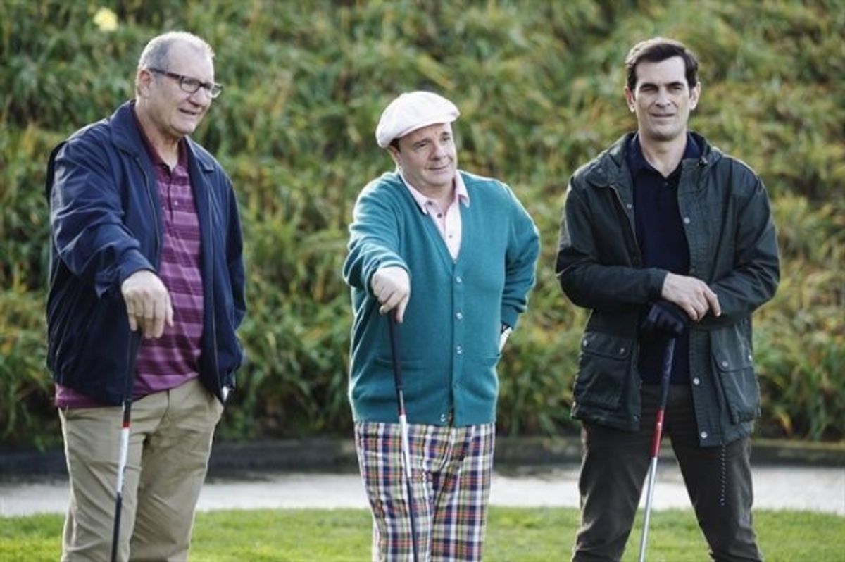 ED O'NEILL, NATHAN LANE, TY BURRELL at 