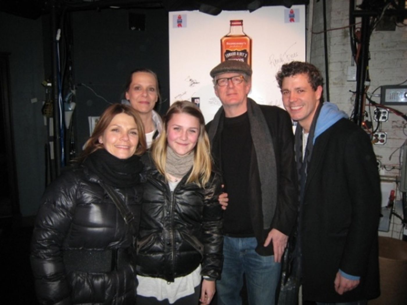 Photo Flash: Kathryn Erbe Visits WHO'S AFRAID OF VIRGINIA WOOLF?  Image