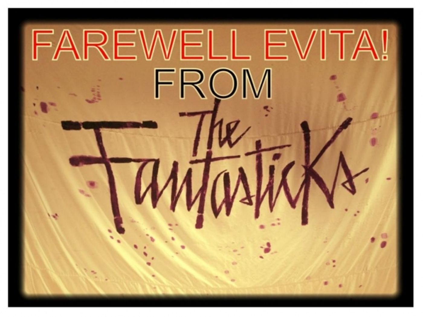 Photo Flash: Saturday Intermission Pics, Jan 26 - Farewell to EVITA, Goodbye to BOOK OF MORMON's Rory O'Malley and More! Image