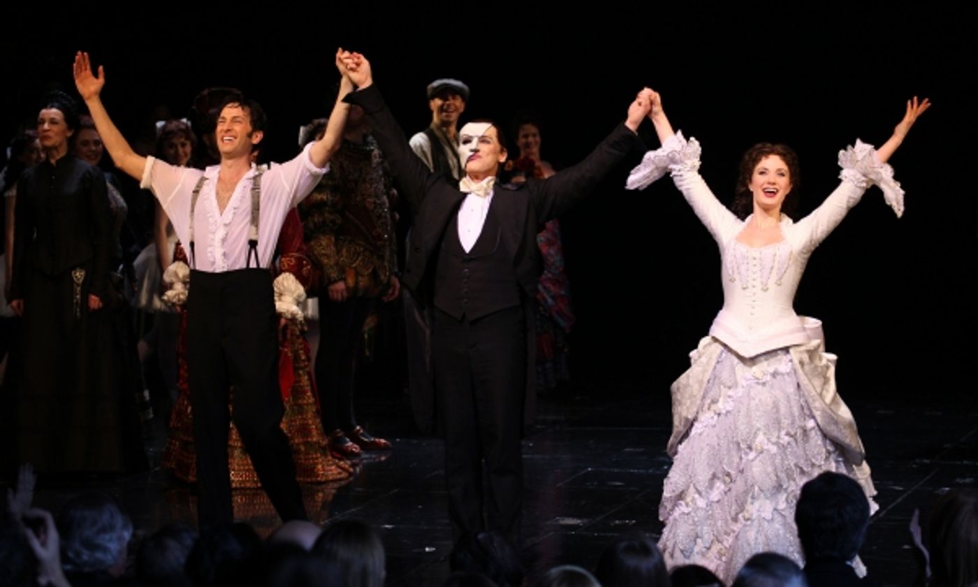 Photo Coverage: THE PHANTOM OF THE OPERA Celebrates 25th Anniversary Curtain Call!  Image