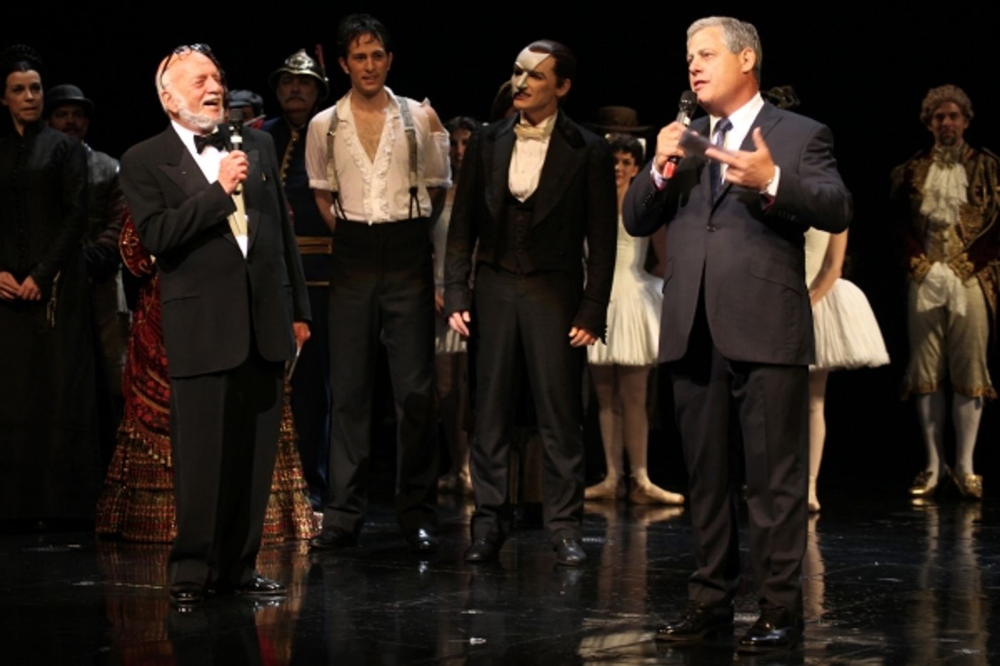 Photo Coverage: THE PHANTOM OF THE OPERA Celebrates 25th Anniversary Curtain Call!  Image