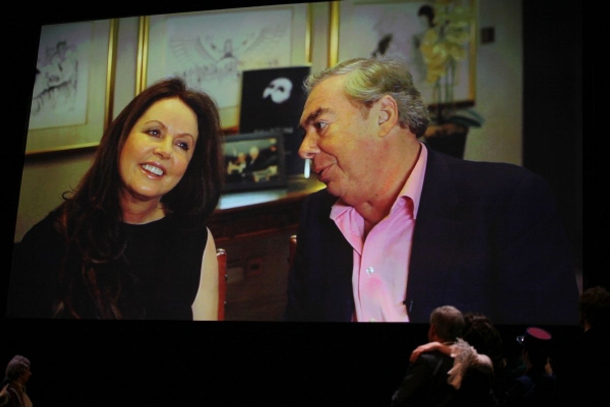 Sarah Brightman & Andrew Lloyd Webber video tribute at 