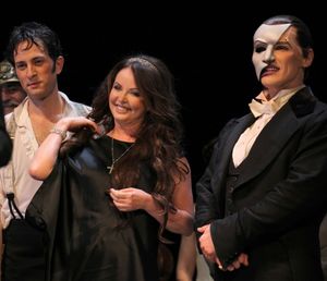 Kyle Barisich, Sarah Brightman & Hugh Panaro @ BroadwayWorld Kyle Barisich, Sarah Brightman & Hugh Panaro Photo