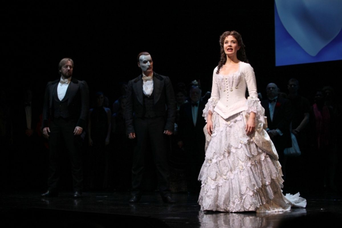 John Owen Jones, Hugh Panaro & Sierra Boggess at 