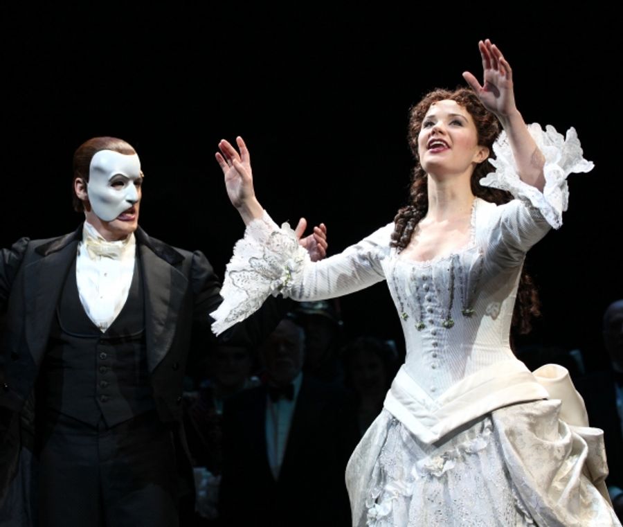 Photo Coverage: THE PHANTOM OF THE OPERA Celebrates 25th Anniversary Curtain Call! Image