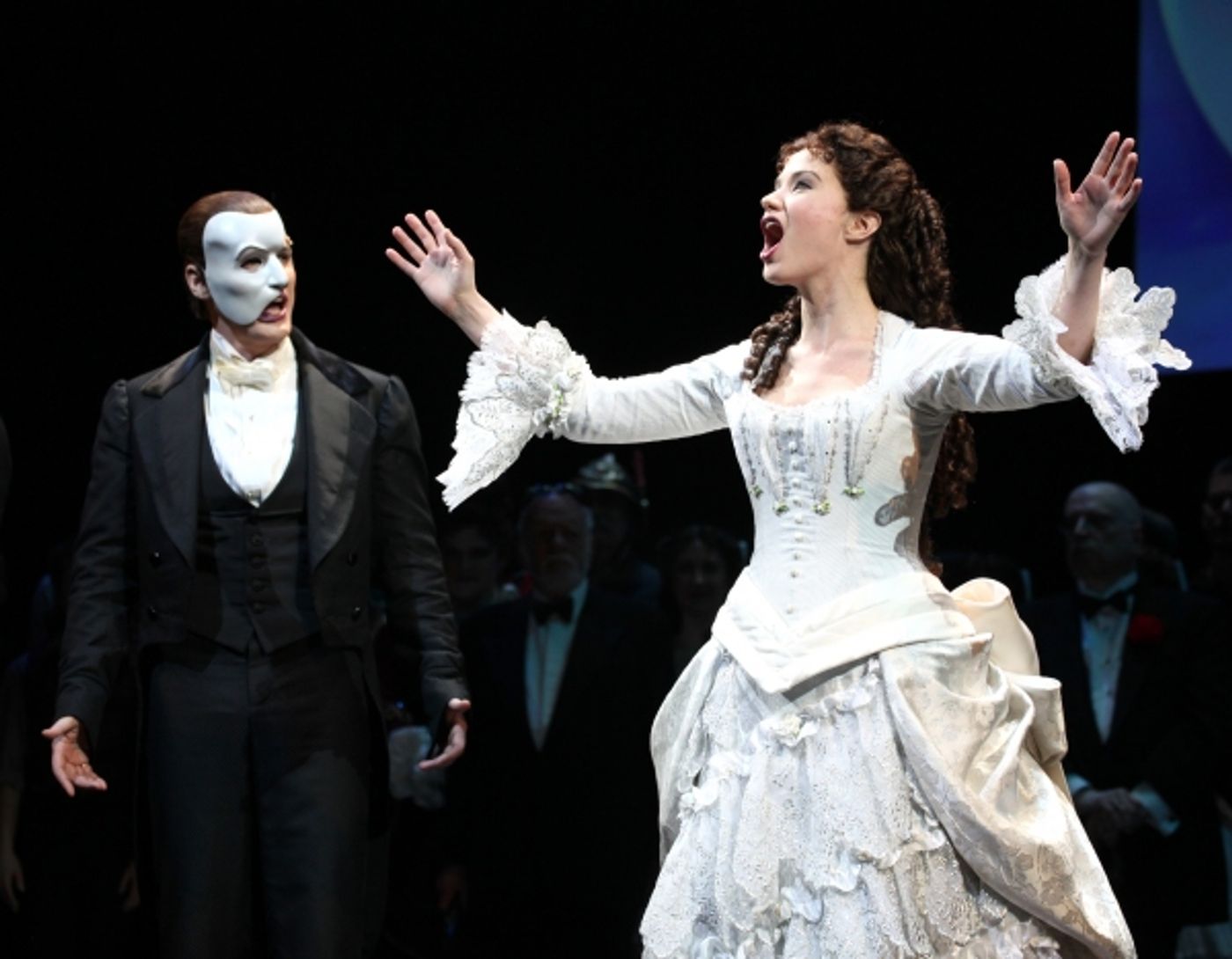 Photo Coverage: THE PHANTOM OF THE OPERA Celebrates 25th Anniversary Curtain Call!  Image