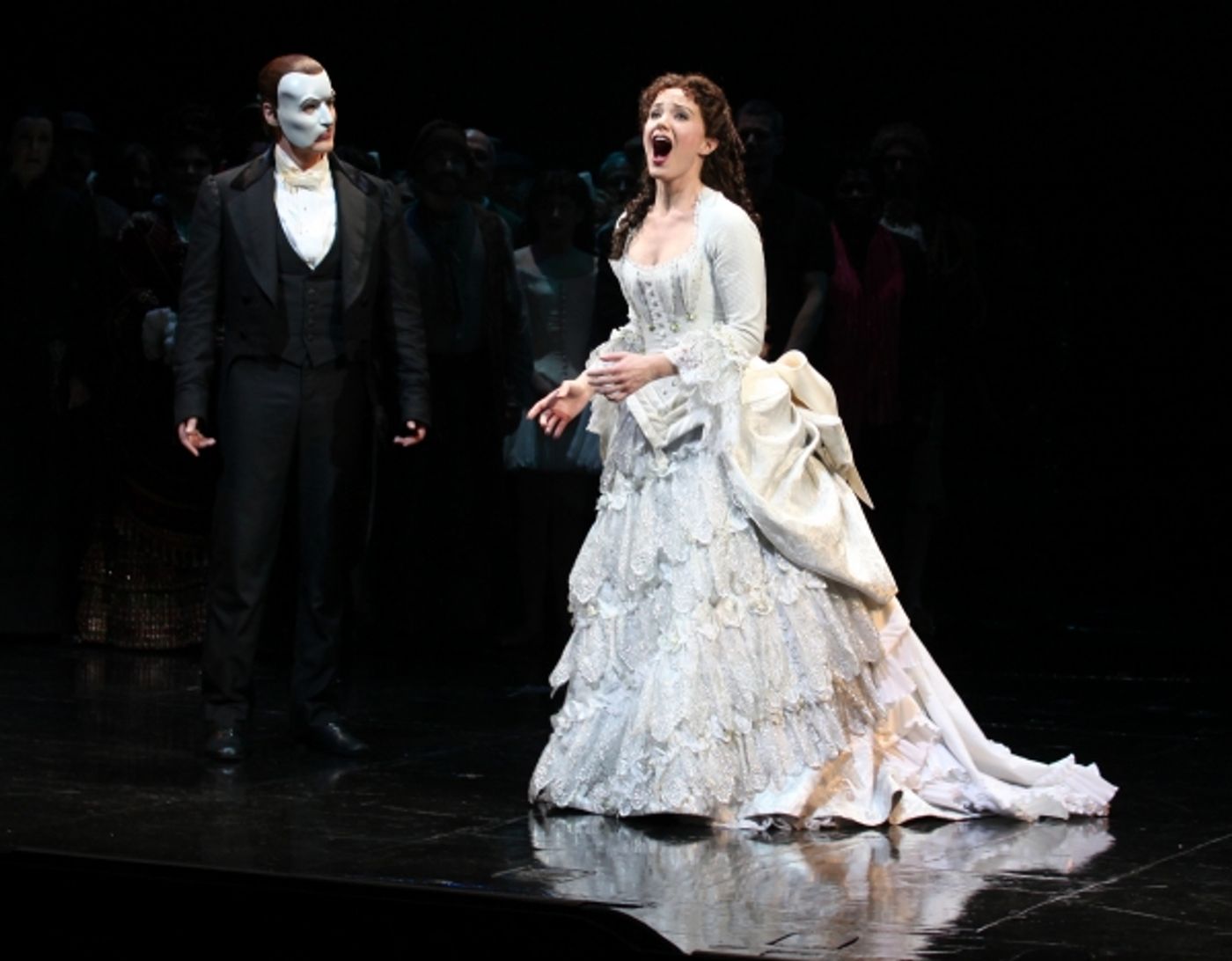 Photo Coverage: THE PHANTOM OF THE OPERA Celebrates 25th Anniversary Curtain Call!  Image