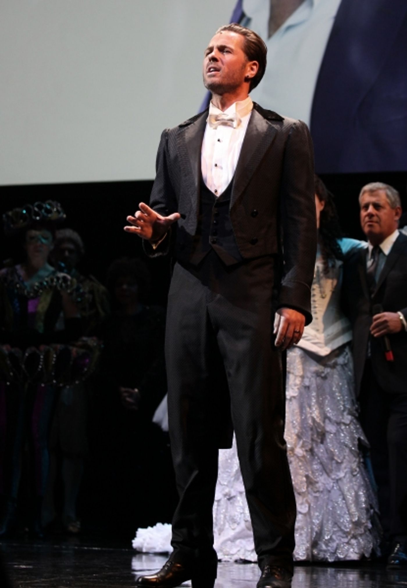 Photo Coverage: THE PHANTOM OF THE OPERA Celebrates 25th Anniversary Curtain Call!  Image