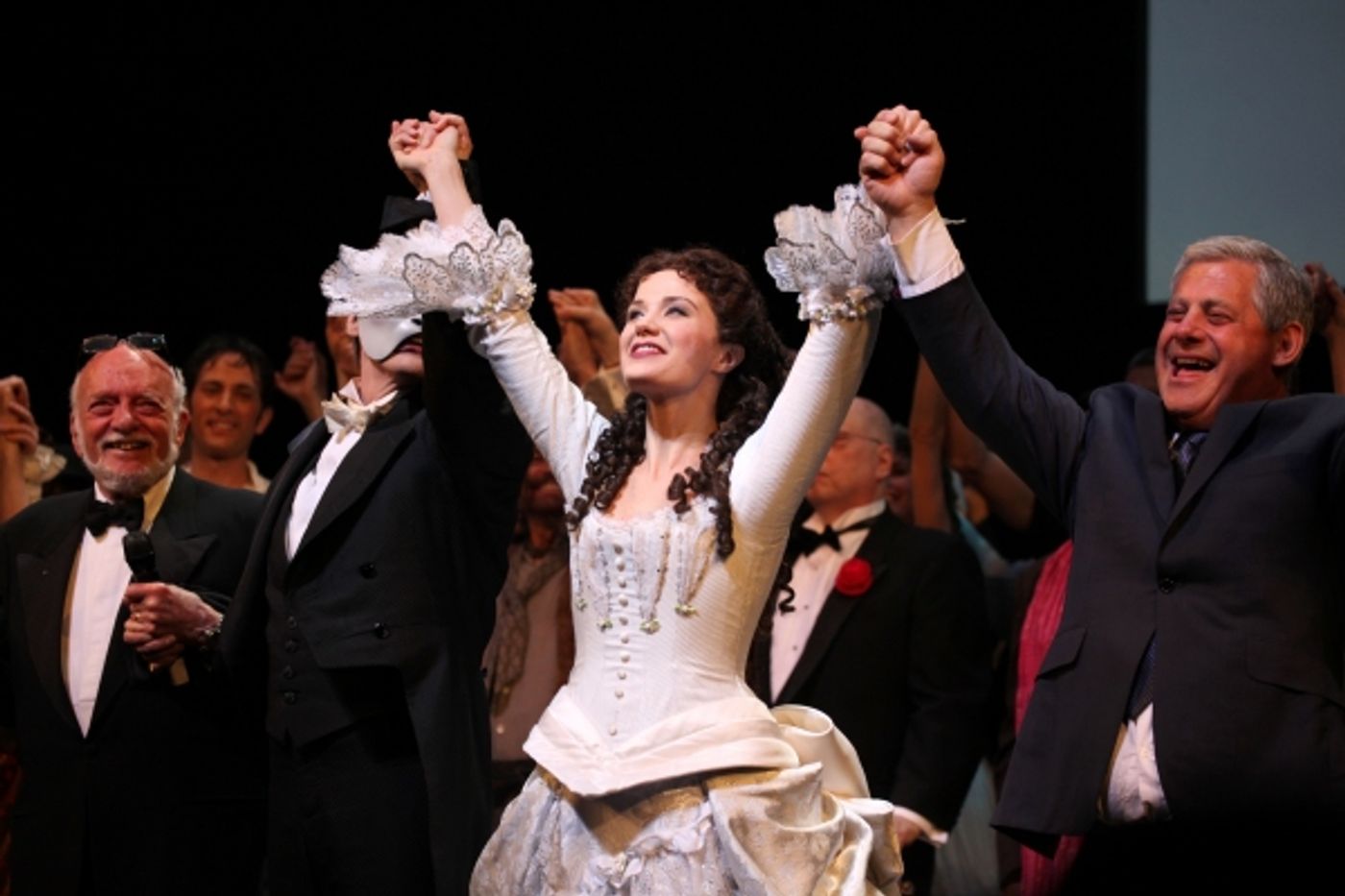 Photo Coverage: THE PHANTOM OF THE OPERA Celebrates 25th Anniversary Curtain Call!  Image