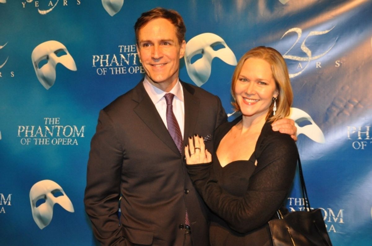 Howard McGillan and Rebecca Luker
 at 