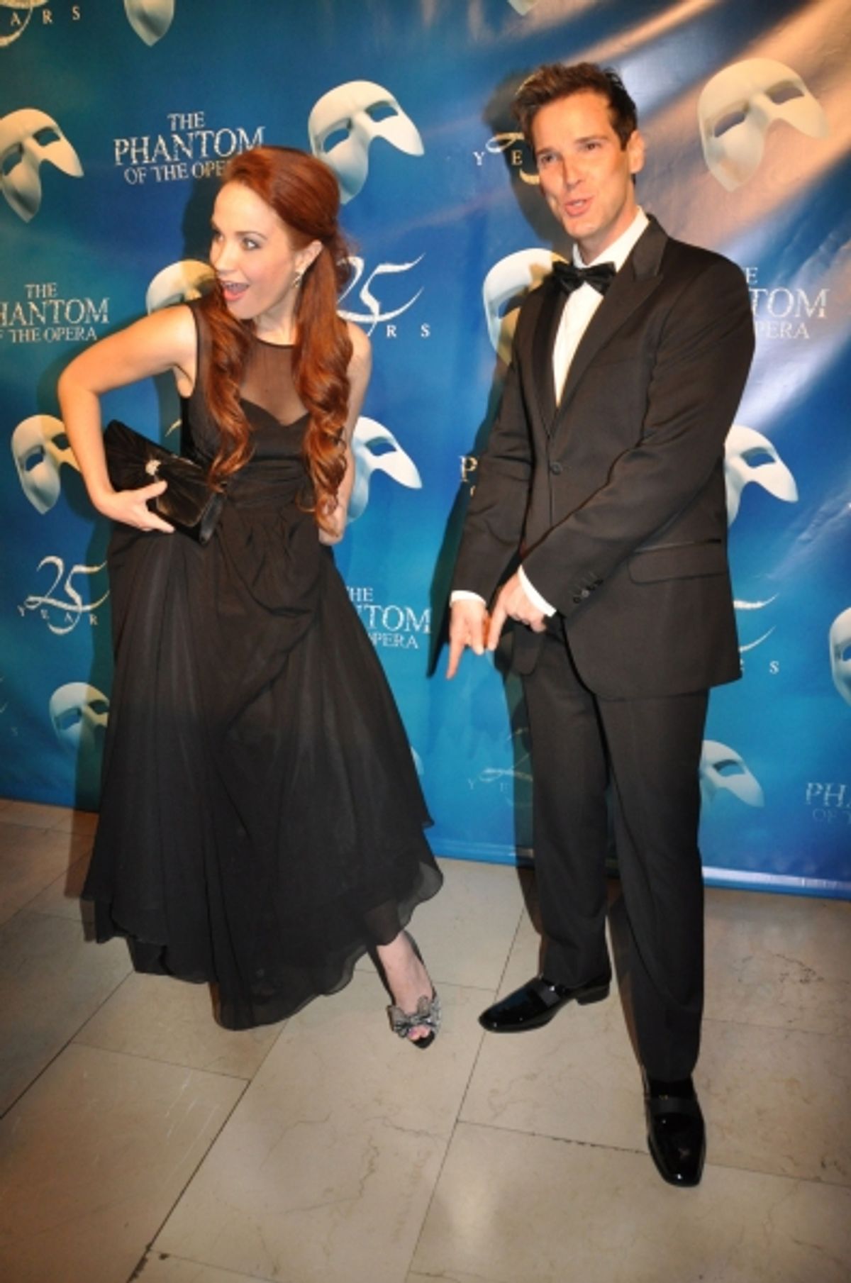 Sierra Boggess and Hugh Panaro
 at 