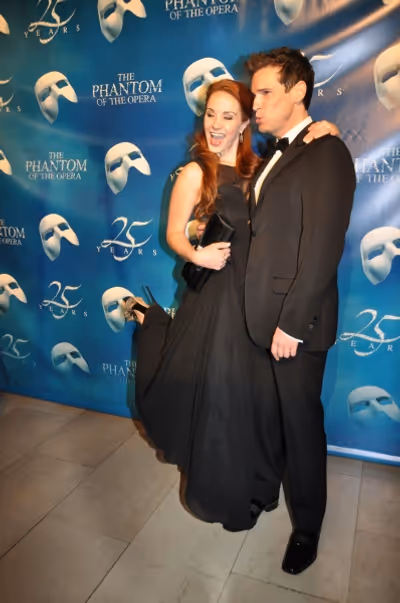 Sierra Boggess and Hugh Panaro
 Photo