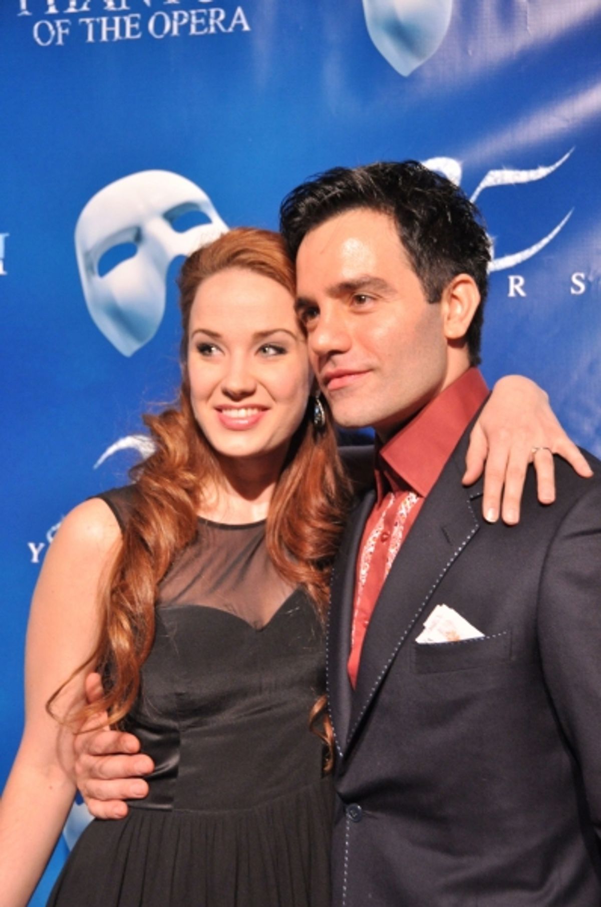 Sierra Boggess and Ramin Karimloo
 at 