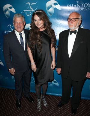 Cameron Mackintosh, Sarah Brightman &  Hal Prince Photo