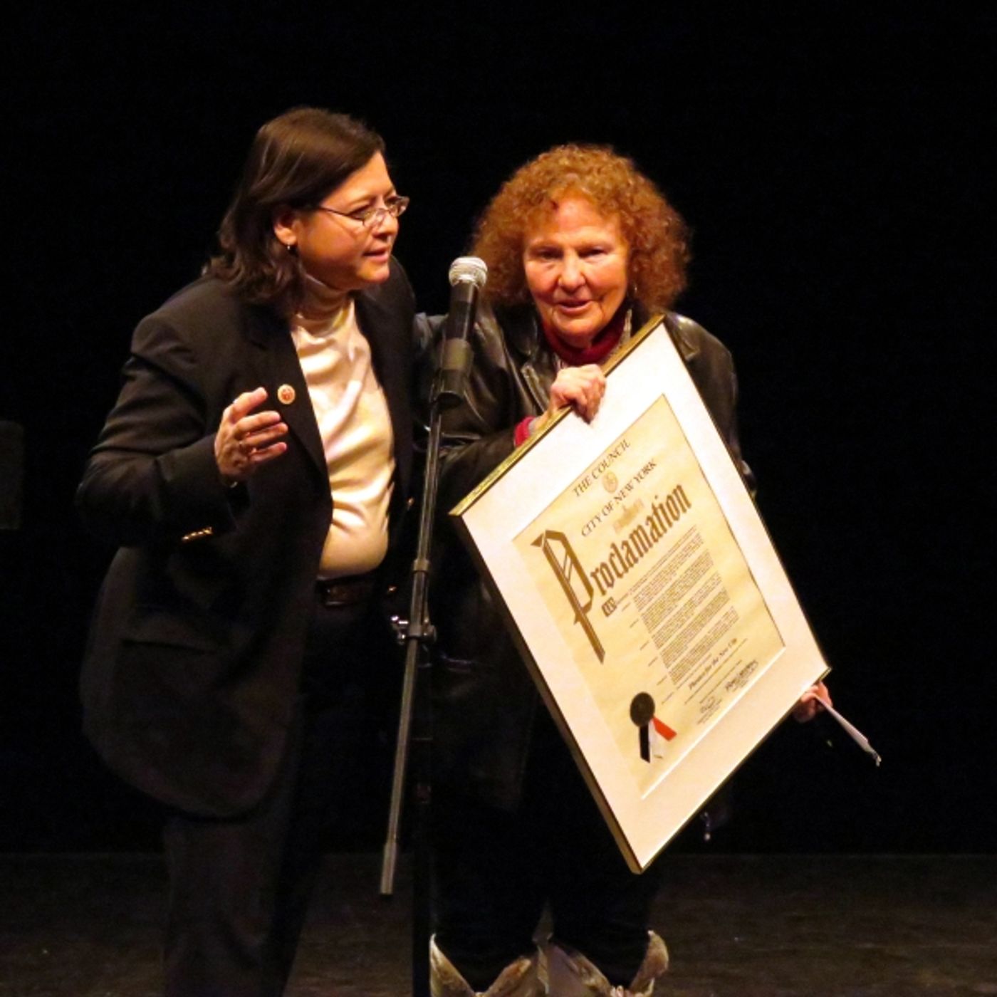 Photo Flash: Theater for the New City's Mortgage Burning  Image