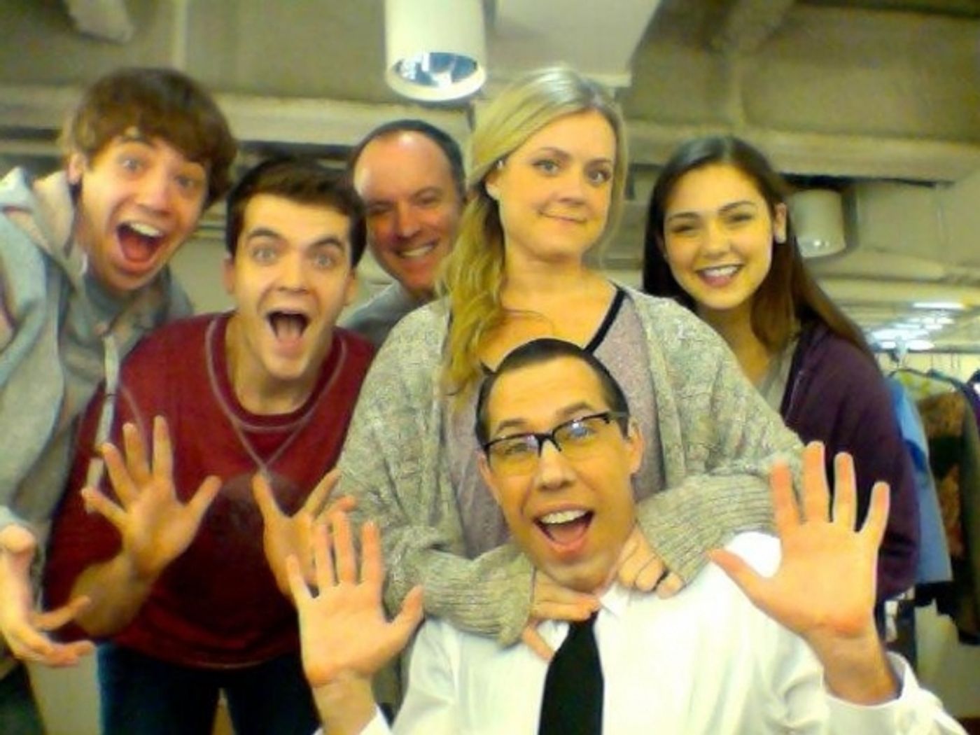 Photo Flash: Saturday Intermission Pics, Jan 26, Part 2 - CINDERELLA's First SIP, EVITA's Saucy 'End' Credit and More!  Image