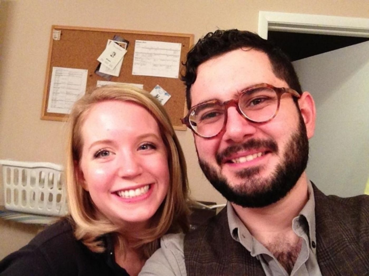 Photo Flash: Saturday Intermission Pics, Jan 26, Part 2 - CINDERELLA's First SIP, EVITA's Saucy 'End' Credit and More!  Image